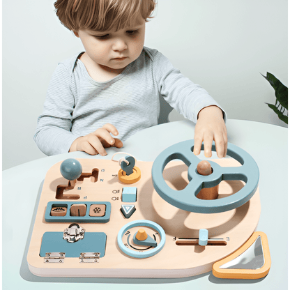Voiture Éducative En Bois Pour Enfants