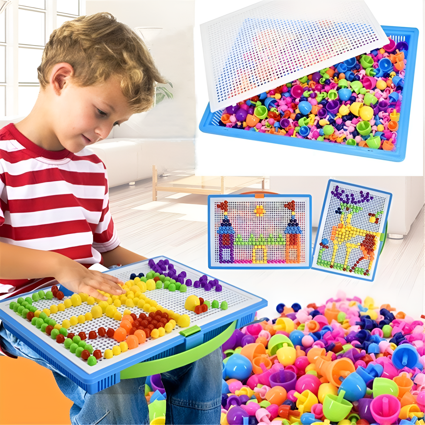Panneau d'Éveil Créatif pour Enfants
