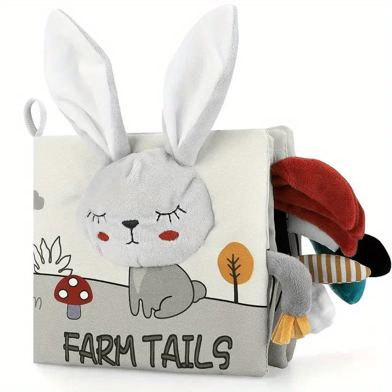 Livre Sensoriel 3D pour Enfants - Textures et Sons Interactifs