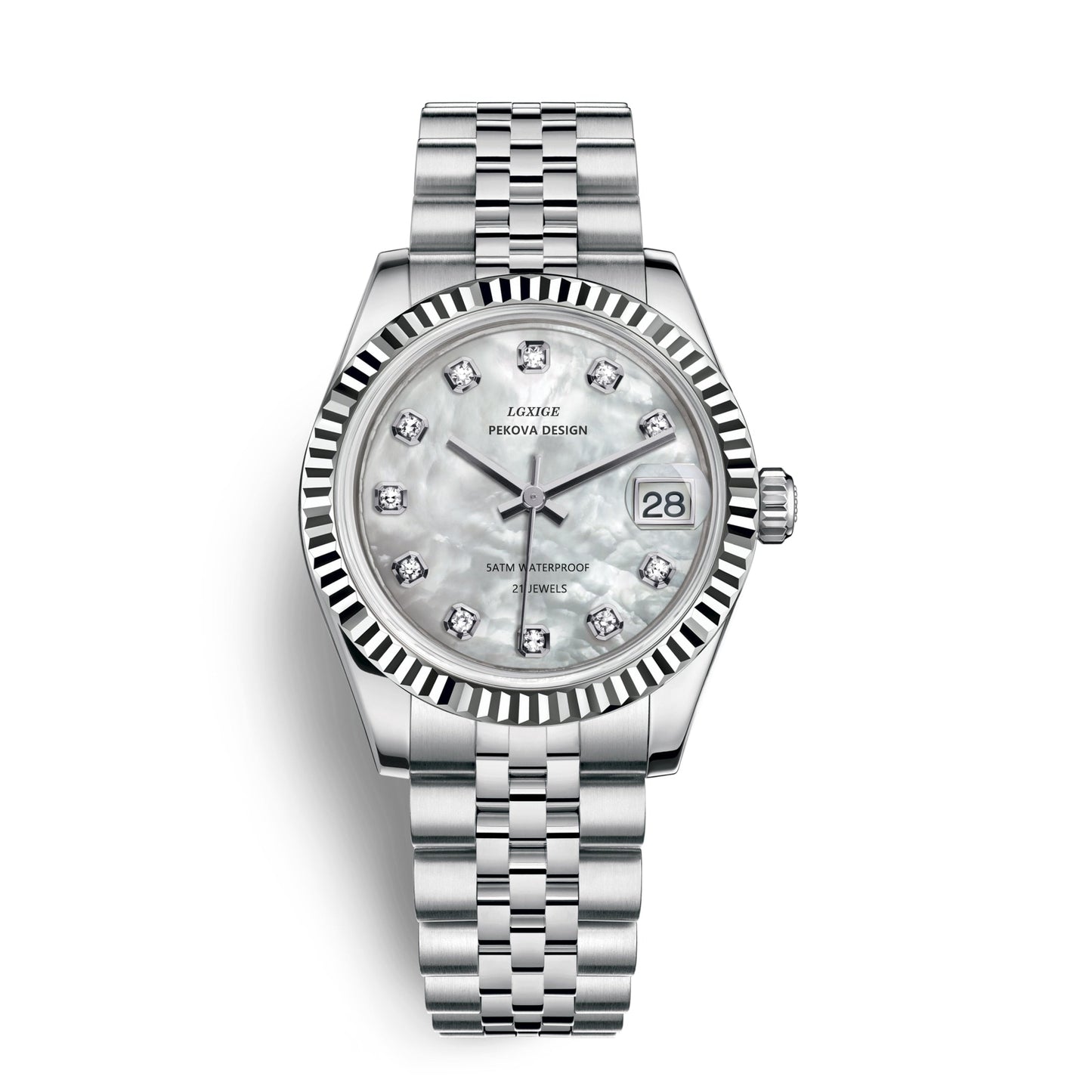 Montre-bracelet Femme Acier Inoxydable Classique 1