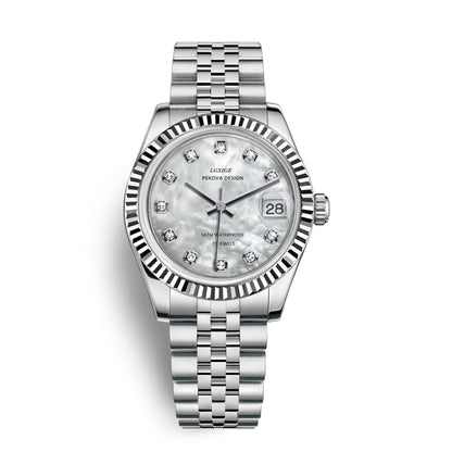 Montre-bracelet Femme Acier Inoxydable Classique 1