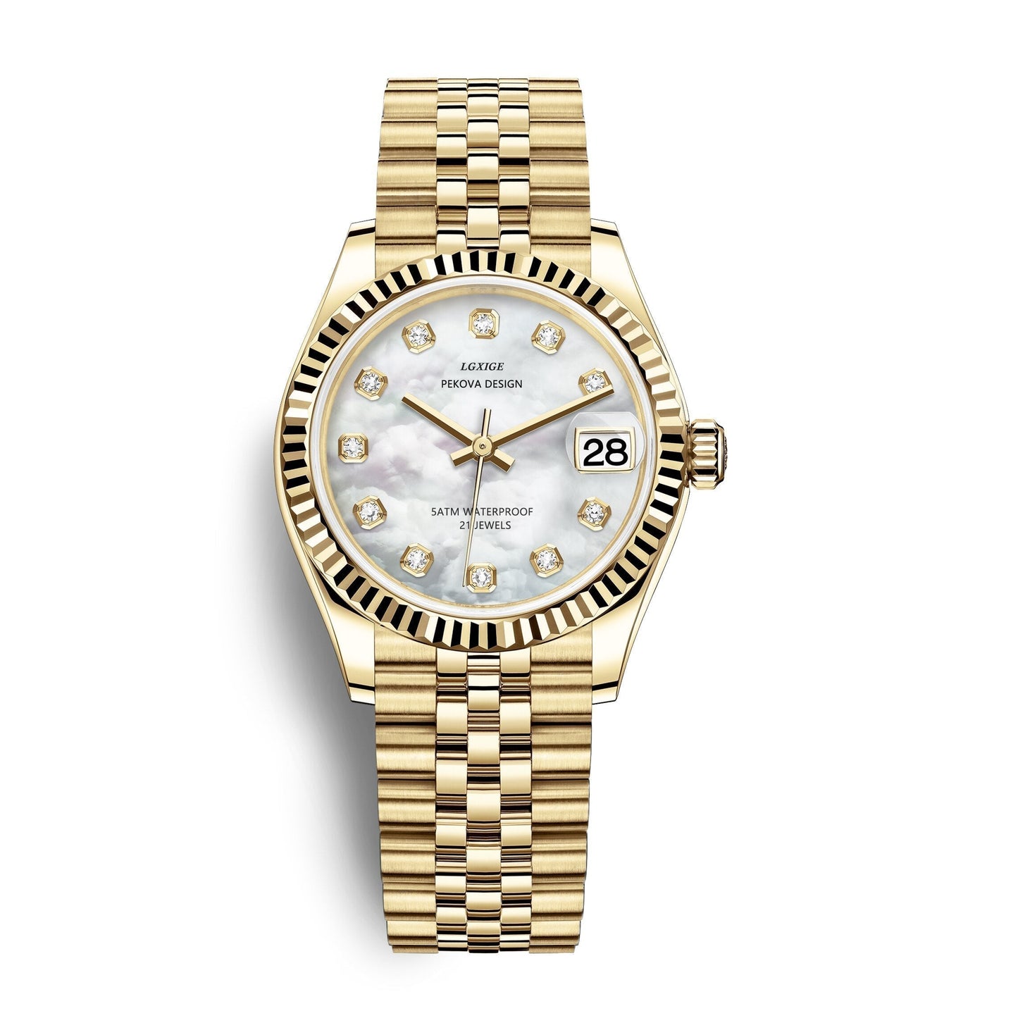 Montre-bracelet Femme Acier Inoxydable Classique 3