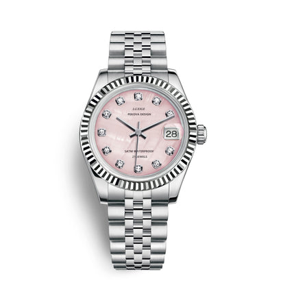 Montre-bracelet Femme Acier Inoxydable Classique 5