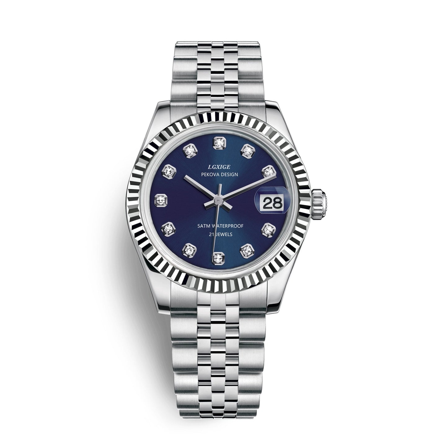 Montre-bracelet Femme Acier Inoxydable Classique 7