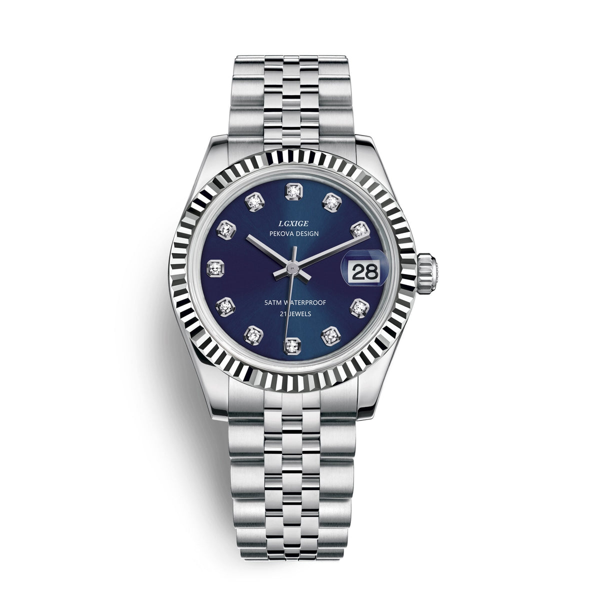 Montre-bracelet Femme Acier Inoxydable Classique 7