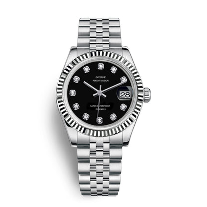 Montre-bracelet Femme Acier Inoxydable Classique 8