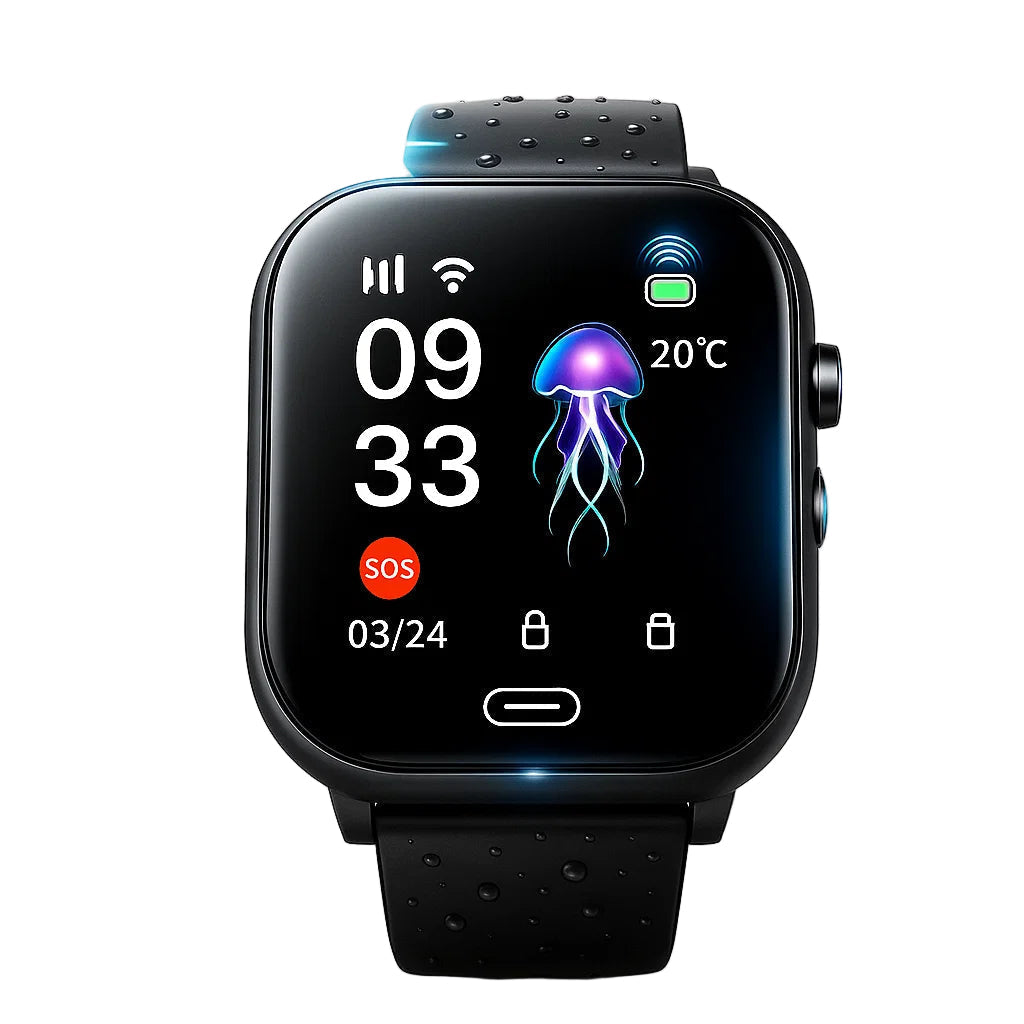 Montre Connectée Enfant GPS Caméra Intégrée - Foivo