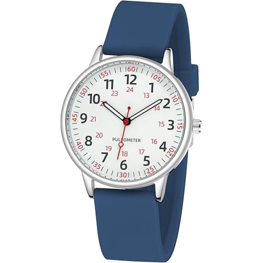 Montre Infirmière Analogique Étanche pour Femmes 10