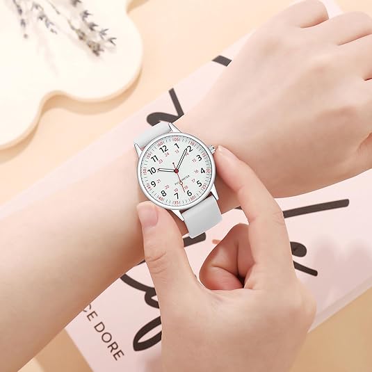 Montre Infirmière Analogique Étanche pour Femmes 5