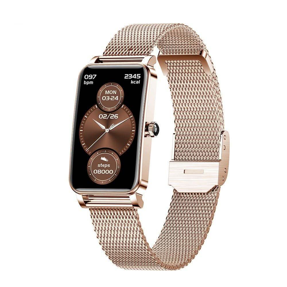 Montre Connectée Femme Suivi Fitness Design Chic - Foivo