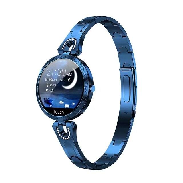 Montre Connectée Femme Étanche Multifonctions Design Moderne - Foivo