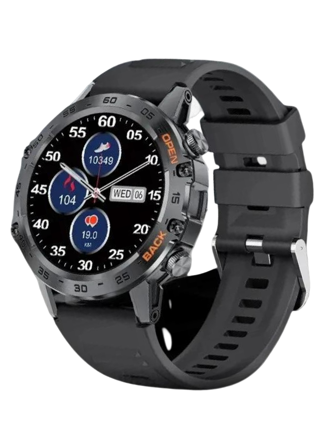 Montre Connectée Multifonction Homme Style Militaire - Foivo