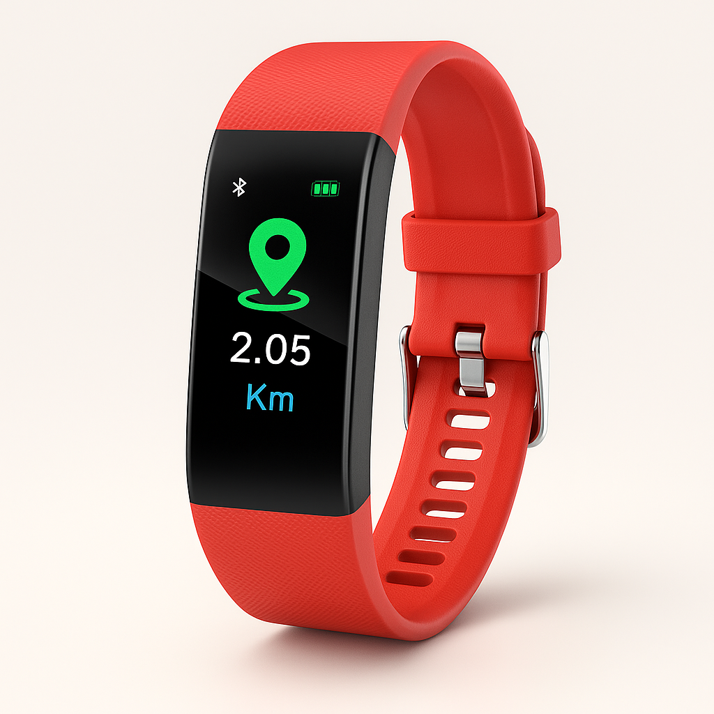 Montre Intelligente pour Seniors avec Suivi de la Santé et Écran LED 4