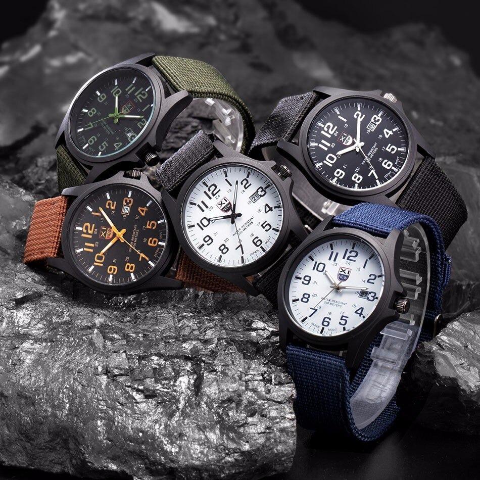 Montre Tactique pour Hommes avec Chronomètre 1