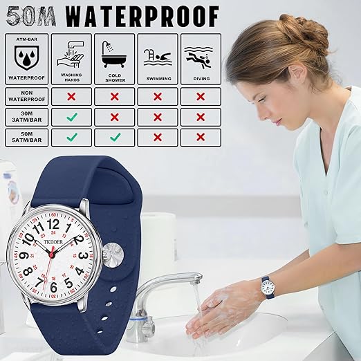 Montre d'infirmière étanche Denny 4