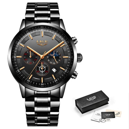 Montre Unisexe Militaire Acier Robuste - Foivo