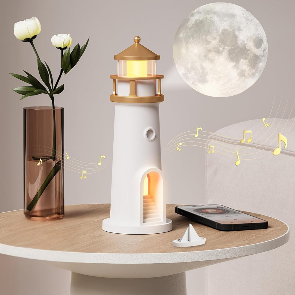 Lampe de Nuit Éclairante Phare de Chambre Décoration