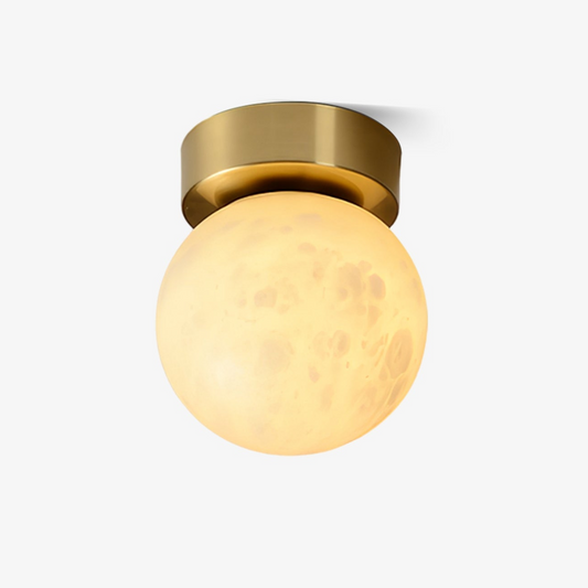 Lampe Plafond Élégante en Cristal et Métal - Éclairage LED Chauffeur pour Intérieur - Foivo