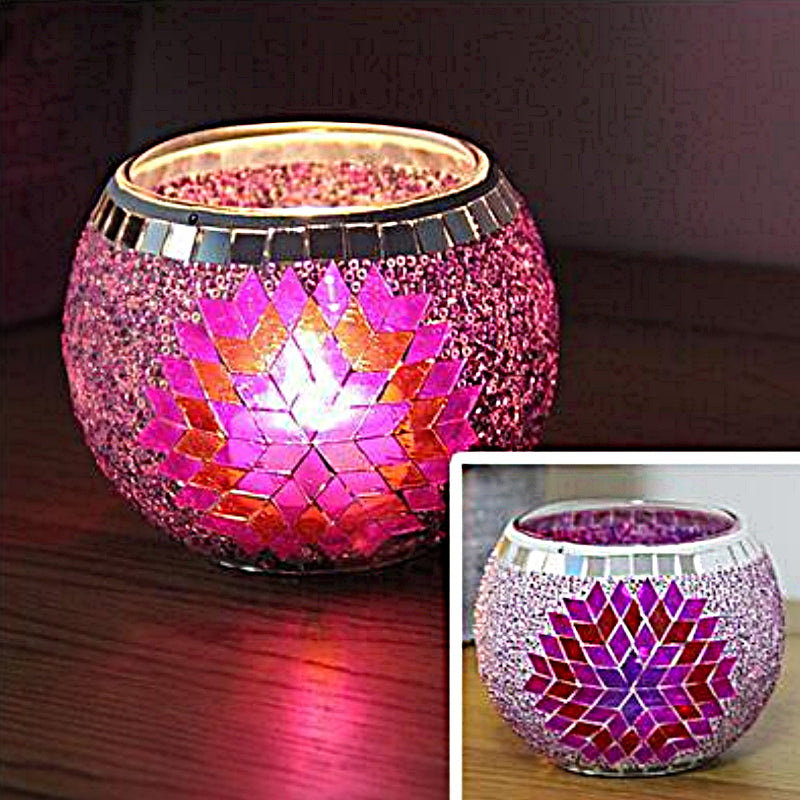 Lumière Douce | Bougie Décorative en Verre Artisanal pour Intérieur