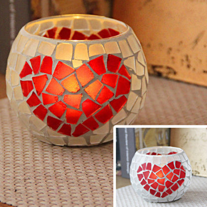 Lumière Douce | Bougie Décorative en Verre Artisanal pour Intérieur