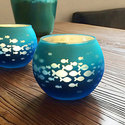 Lumière Douce | Bougie Décorative en Verre Artisanal pour Intérieur