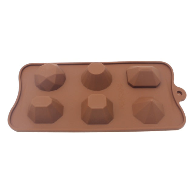 Moule à Chocolat en Silicone en Forme de Cœur 21