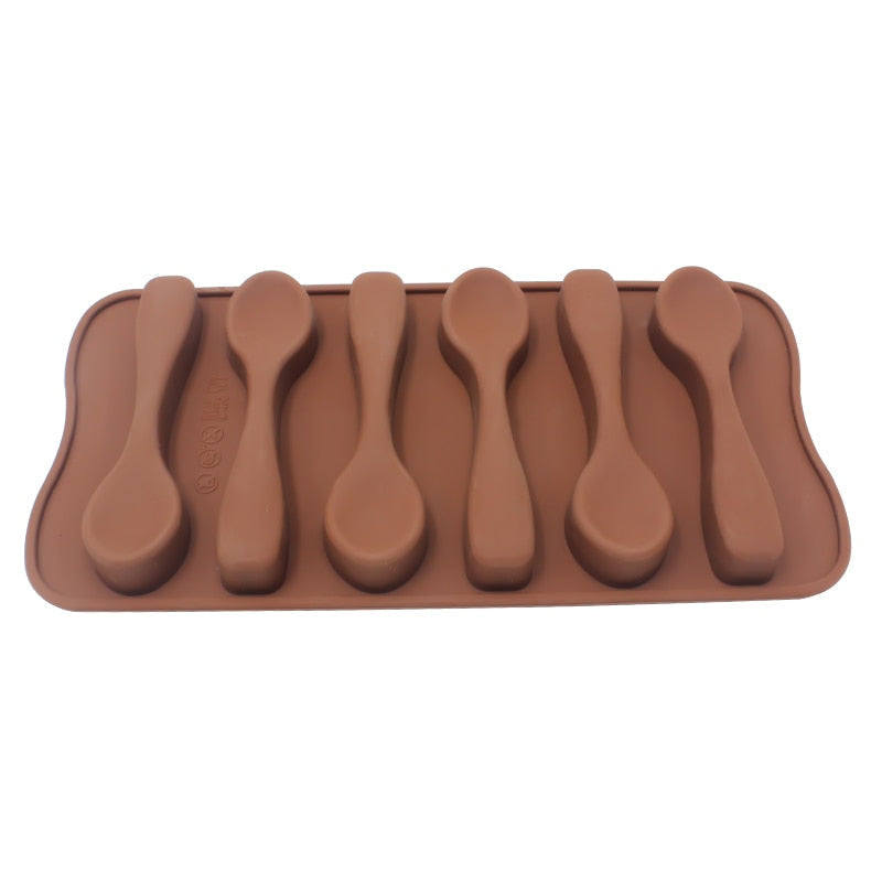 Moule à Chocolat en Silicone en Forme de Cœur 3