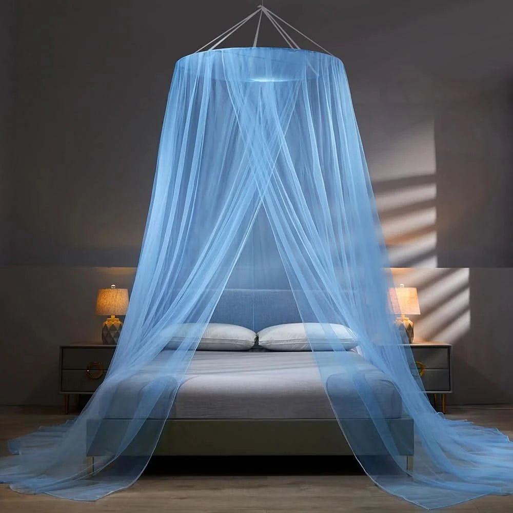 Moustiquaire Pliable pour Lit Double et Camping Aimantée 3