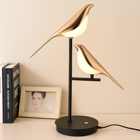 Mrbirdy | Minimalist Contemporary Table Lamp - Foivo