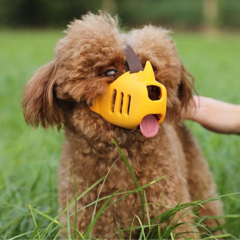 Muselière Réglable Pour Chien Anti Aboiement Confortable 6