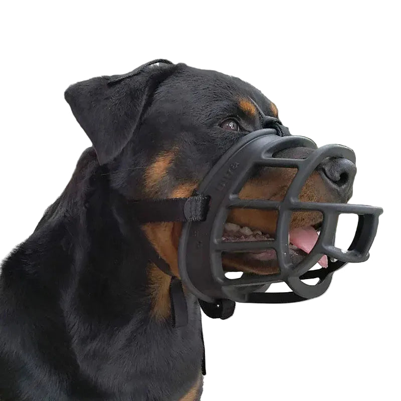Muselière Chien Silicone Réglable Confortable - Foivo