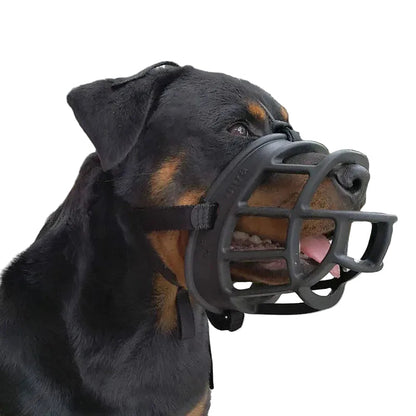 Muselière Chien Silicone Réglable Confortable - Foivo
