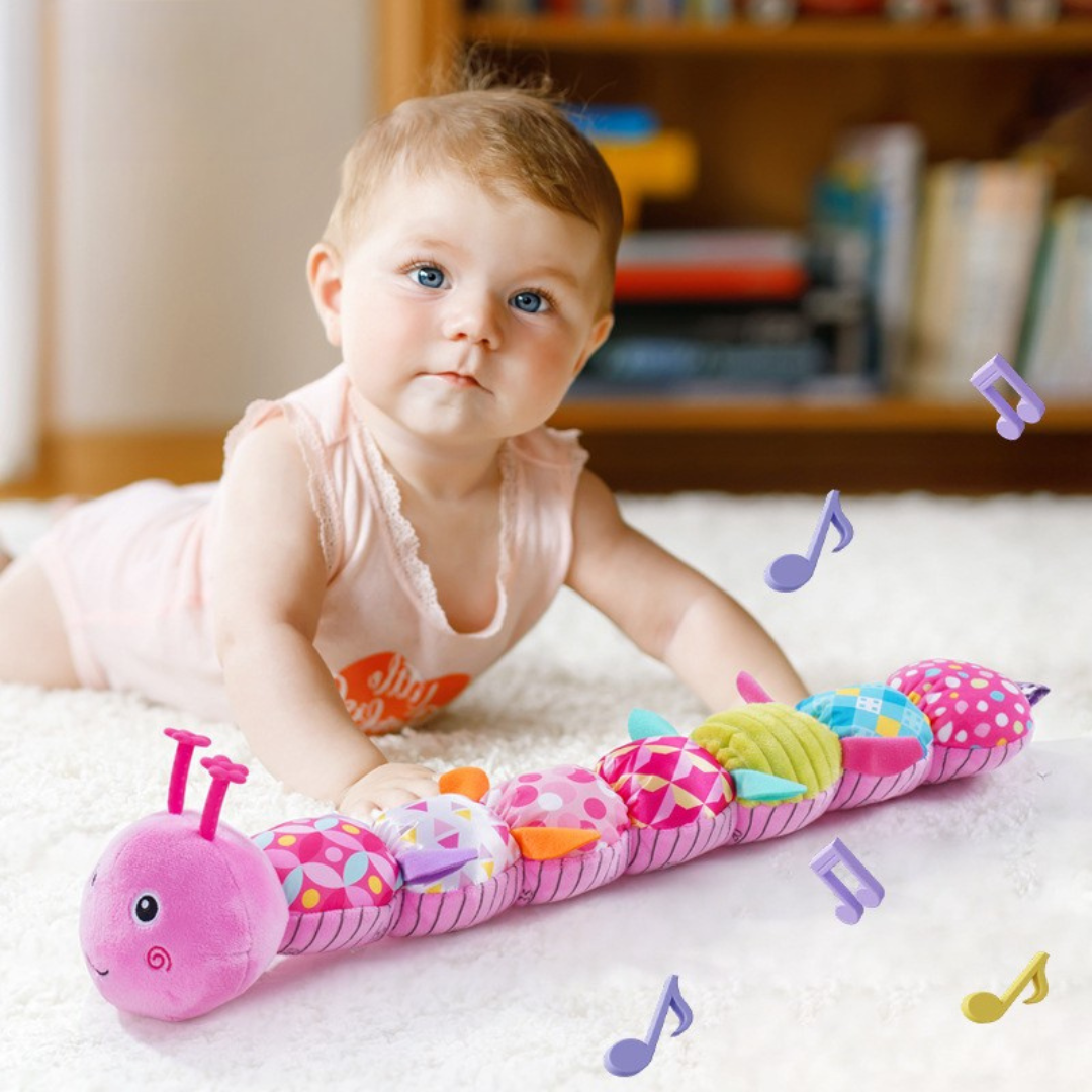 Jouet Sonore Doux pour Bébé – Peluche Ludique Éducative