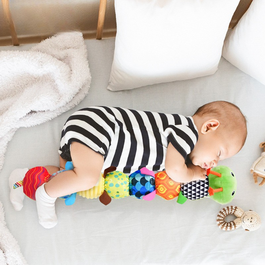 Jouet Sonore Doux pour Bébé – Peluche Ludique Éducative - blxckfr