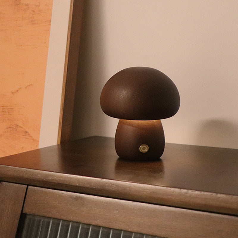 Lampe Bois Chalet Dimmable