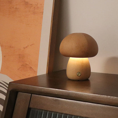 Lampe Bois Chalet Dimmable