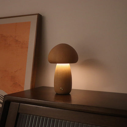Lampe Bois Chalet Dimmable