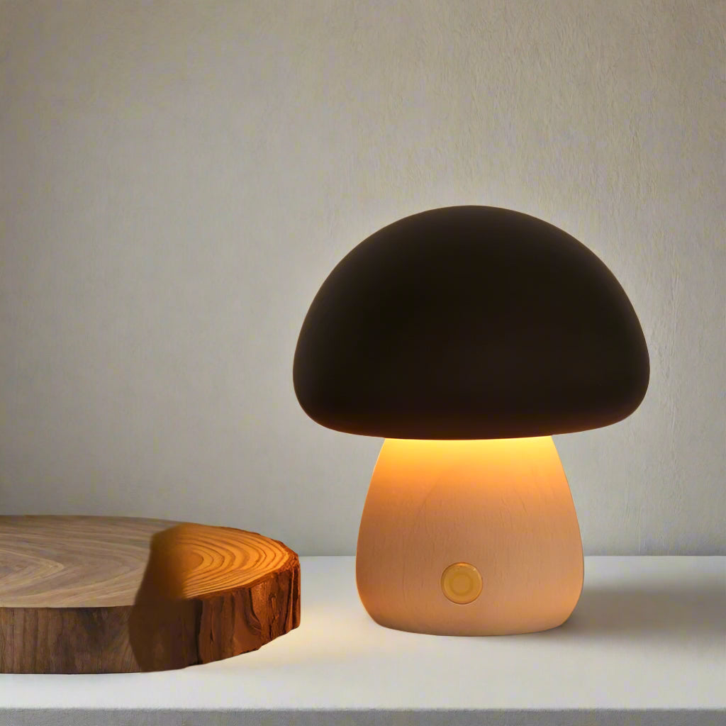 Lampe Bois Chalet Dimmable