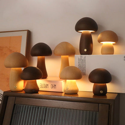 Lampe Bois Chalet Dimmable - blxckfr