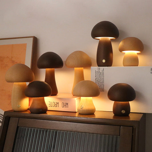 Lampe Bois Chalet Dimmable - blxckfr