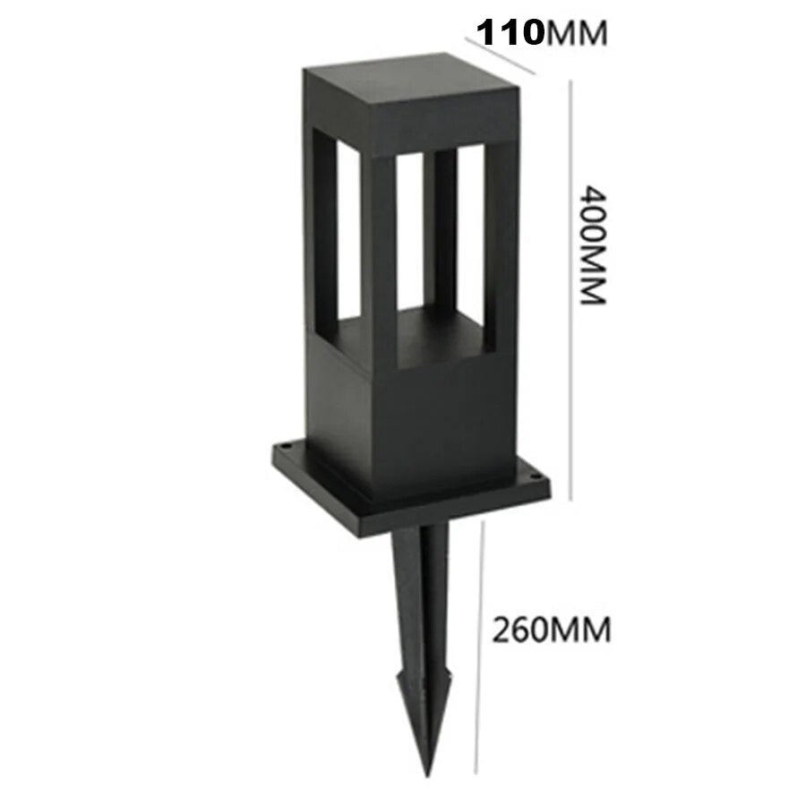 Lampe Solaire de Jardin Élégante - Éclairage Extérieur Économique