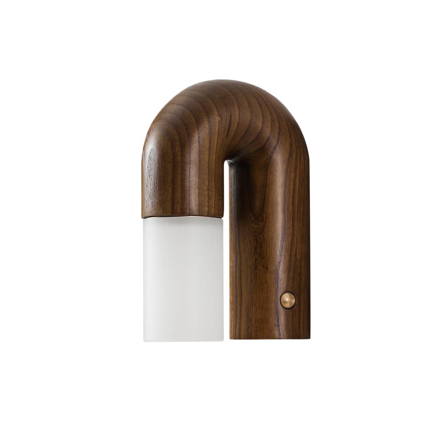 Lampe Murale Design en Bois et Métal LED Intégré