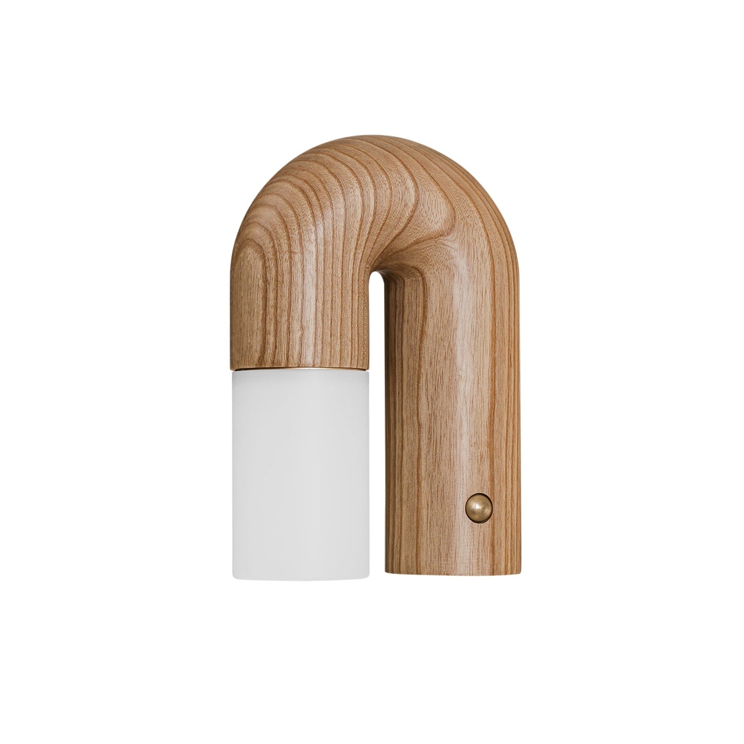Lampe Murale Design en Bois et Métal LED Intégré