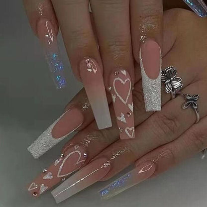 Ongles Prêts-à-Porter Luxe Finition Naturelle - Foivo