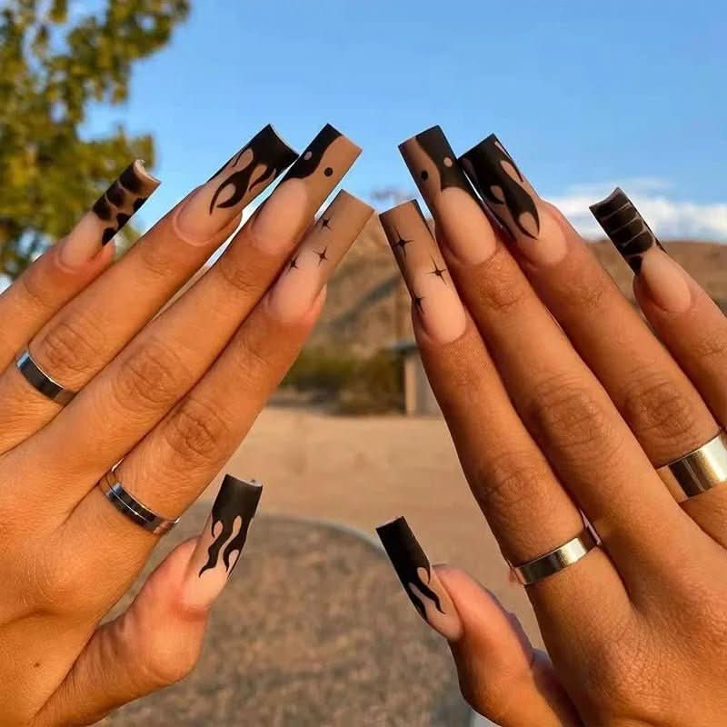 Ongles Auto-Adhésifs Roses Luxe | Facile à Appliquer et Raffinés