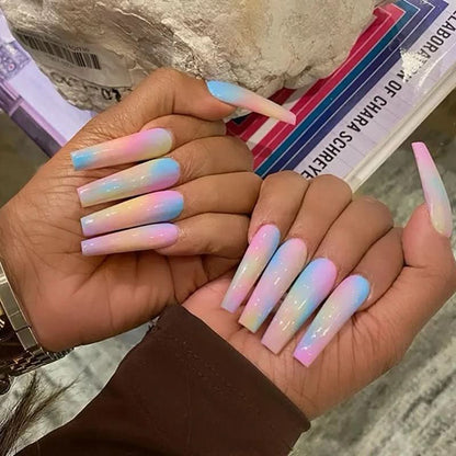 Ongles Auto-Adhésifs Roses Luxe | Facile à Appliquer et Raffinés