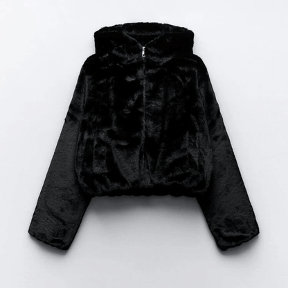 Manteau Fausse Fourrure Doux et Chaud pour Femme - Foivo