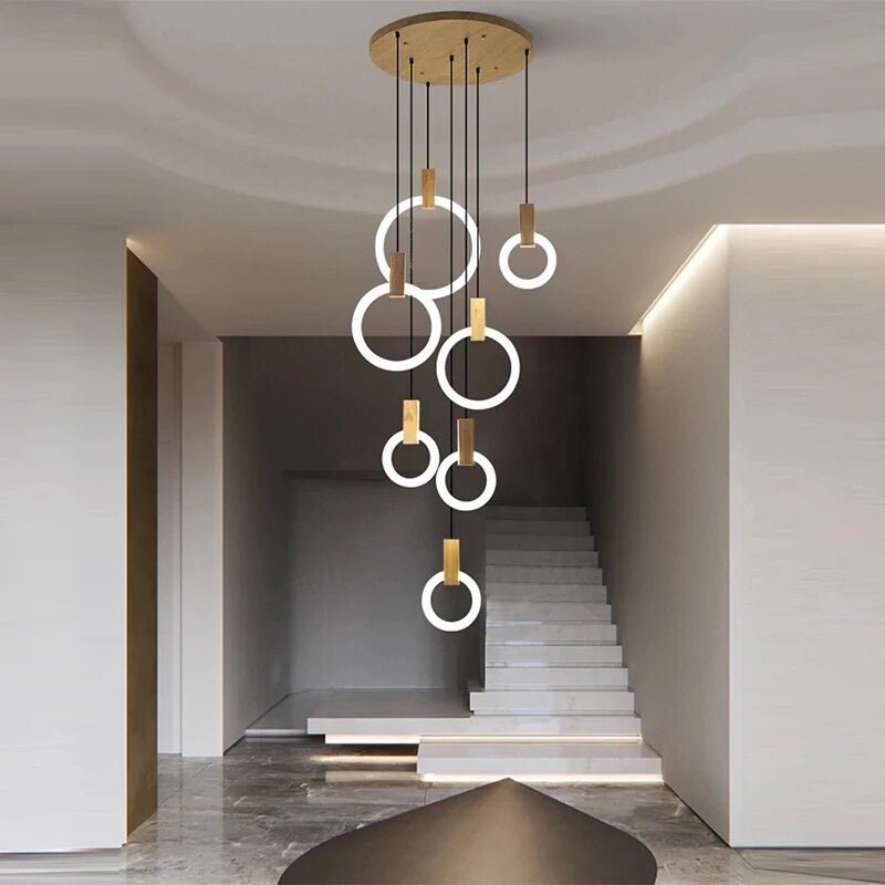 Lustre Bois Design | Éclairage Chic et Écologique - Foivo
