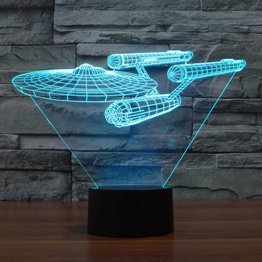 Lampe Étoile 3D Lumineuse LED Futuriste - Foivo