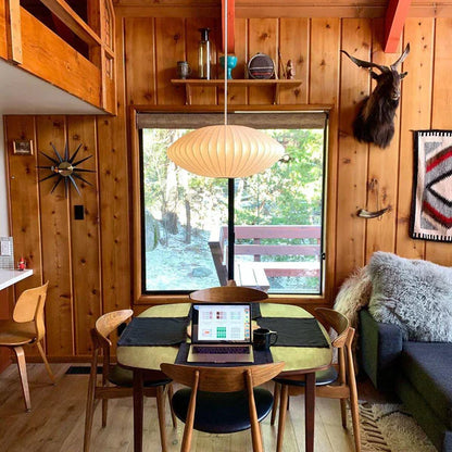 Lampe Suspendue Bois Naturel - Design Actuel et Raffiné pour Maison Moderne - Foivo